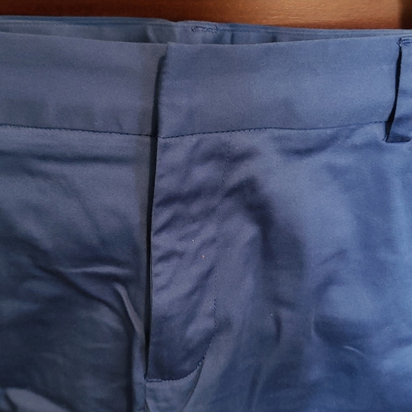 Blue knee length shorts - Picture 3 of 9
